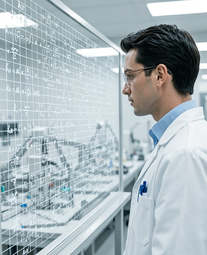 Quantitative lab precision visual