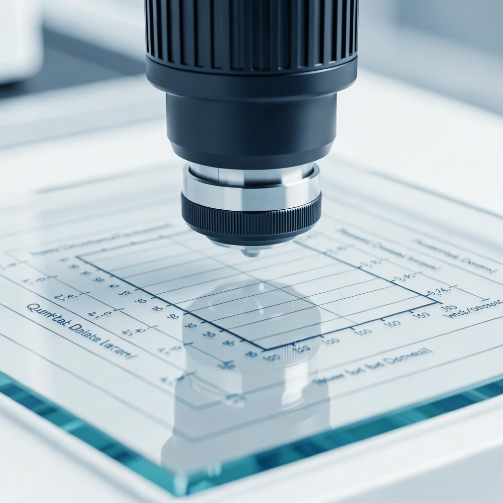 Precision data analysis visual